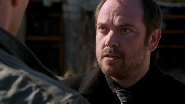 Crowley starts to realize he's been outsmarted. Crowley starts to realize he's been outsmarted.